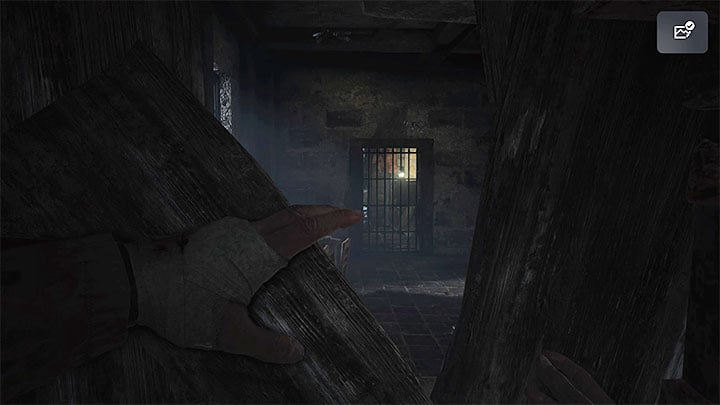 As you escape, it's a good idea to look around for supplies, which will include ammunition for your pistol and shotgun, as well as ingredients for crafting more ammunition - Resident Evil Village: Exploring the Castle Chambers - walkthrough, solution - Dimitrescu Castle - Resident Evil Village Guide