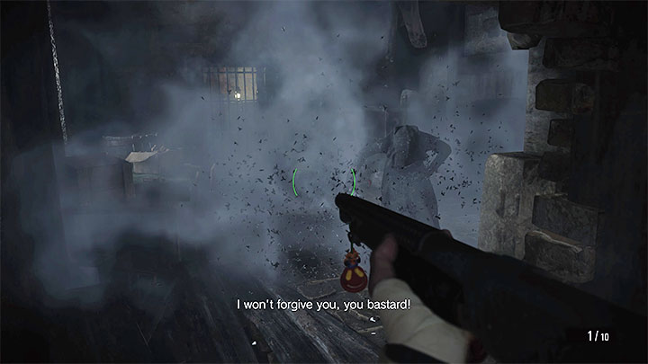 A shutter will be broken in the room, which is an important hint on how to win the fight - Lady Dimitrescu's daughters are sensitive to the cold - Resident Evil Village: Exploring the Castle Chambers - walkthrough, solution - Dimitrescu Castle - Resident Evil Village Guide