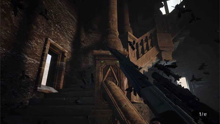 It will take a few seconds before you'll regain control of Ethan - Resident Evil Village: Escape from the castle/Tower of Worship - walkthrough - Dimitrescu Castle - Resident Evil Village Guide