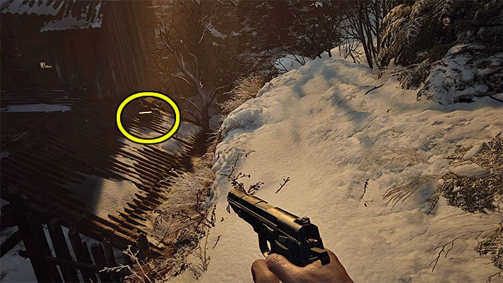 Explore the newly unlocked upper area - Resident Evil Village: Necklace with Two Holes - how to complete? - Puzzle solutions - Resident Evil Village Guide