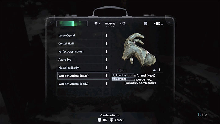 Open the inventory and go to the Treasure tab - Resident Evil Village: Repairer - trophy/achievement, how to get it? - Appendix - Resident Evil Village Guide
