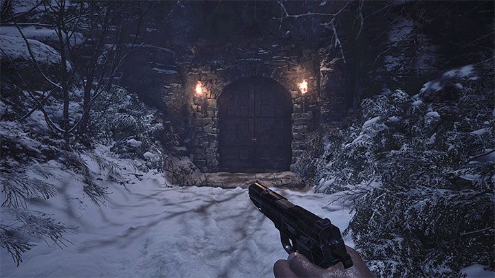 Ethan will return to the village after dealing with the mutated Lady Dimitrescu in the castle tower and obtaining the Dirty Flask - Resident Evil Village: Reaching the Altar - walkthrough - Village - 2nd visit - Resident Evil Village Guide