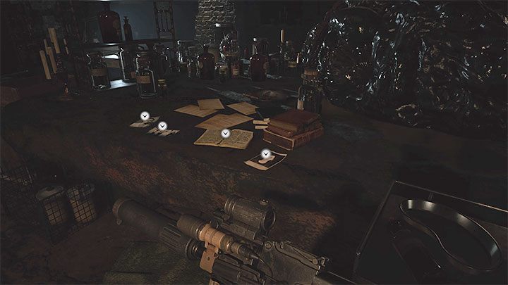 The journal lies on the table next to the photograph - Resident Evil Village: Finale, Burning Village - Files, list - Files - Resident Evil Village Guide