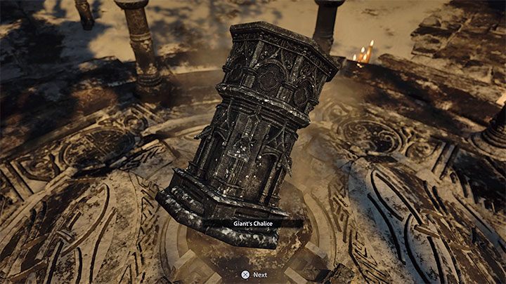 Return to Altar and place the recently acquired Torso Flask in the central mechanism - Resident Evil Village: Fighting Urias, returning to the village - walkthrough - Stronghold - Resident Evil Village Guide