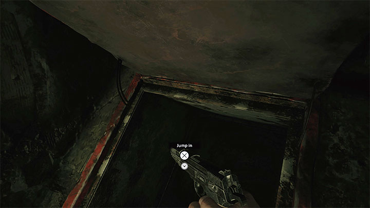 Shortly after landing on the lower floor of the factory, you will have to start running away from the Sturm machine, which has a mounted propeller on its chest - Resident Evil Village: Unlocking the factory, finding Heisenberg - walkthrough - Factory - Resident Evil Village Guide