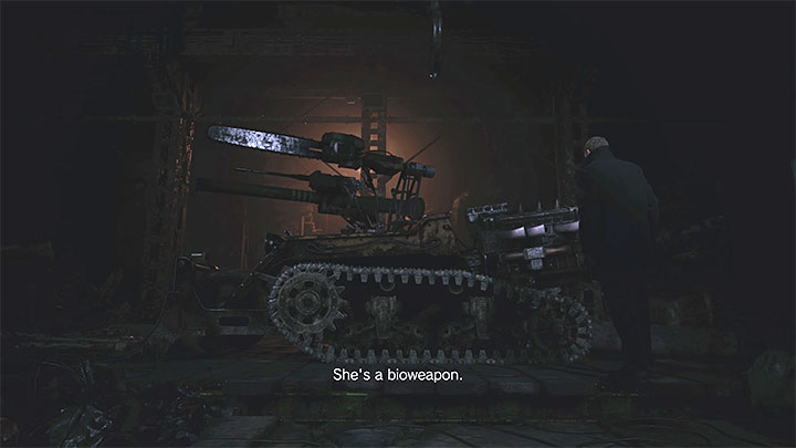 There is a typewriter in your current location - Resident Evil Village: Defeating Prototype Sturm and Heisenberg - walkthrough - Factory - Resident Evil Village Guide