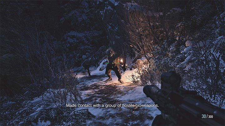 You will start in the forest, and there is only one path to the village - Resident Evil Village: Burning Village - walkthrough - Final - Resident Evil Village Guide