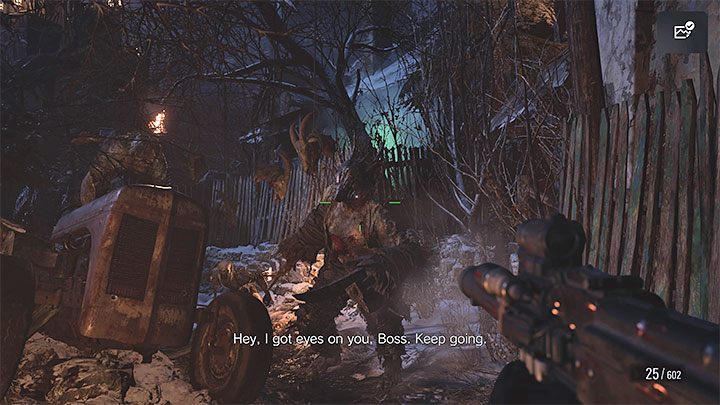 A larger, armored enemy will also appear as you go through the village - Resident Evil Village: Burning Village - walkthrough - Final - Resident Evil Village Guide