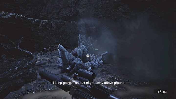 You must repeat this pattern until the very end of the battle - run around the small arena a lot to get hit as little as possible, use your bombing ability as soon as it's ready and shoot at Urias's back while waiting for the Target Locator to be available again - Resident Evil Village: Burning Village - walkthrough - Final - Resident Evil Village Guide