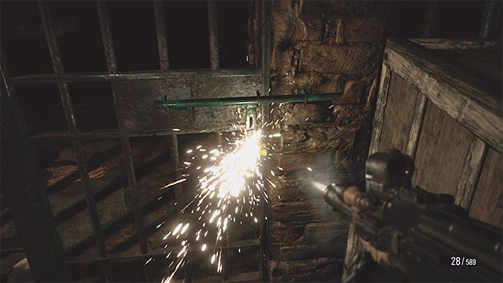 Keep going further through the underground - Resident Evil Village: Burning Village - walkthrough - Final - Resident Evil Village Guide