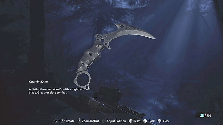 You will only be able to use this weapon during the campaign finale in the burning village - Resident Evil Village: Weapons - list, collectibles - Secrets & Collectibles - Resident Evil Village Guide