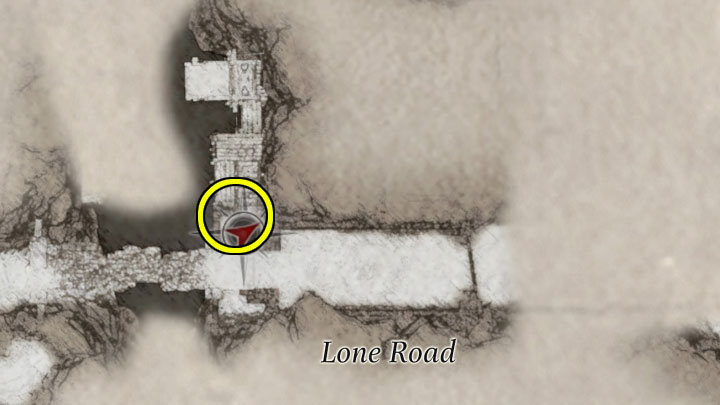 7/20 The goat is hidden under the stone steps next to the drawbridge - Resident Evil Village: Goats of Warding - descriptions, full list - Secrets & Collectibles - Resident Evil Village Guide