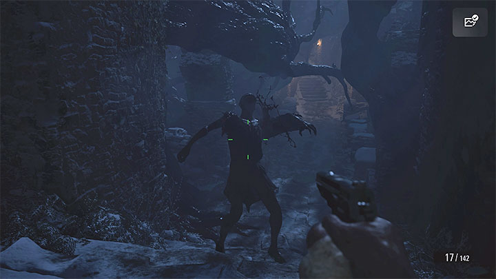 You must follow the linear path to reach Miranda's location - Resident Evil Village: Miranda, the final boss - how to beat? - Resident Evil Village Guide