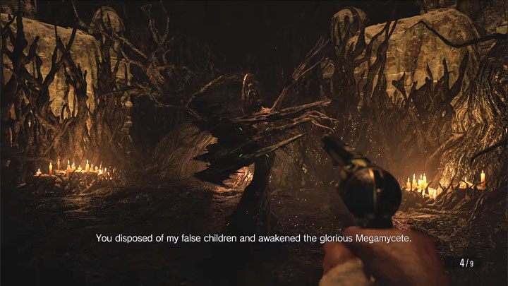 The unique aspect of this fight is that Miranda can take different forms and in each of them, she will behave a little differently and have different attacks - Resident Evil Village: Miranda, the final boss - how to beat? - Resident Evil Village Guide