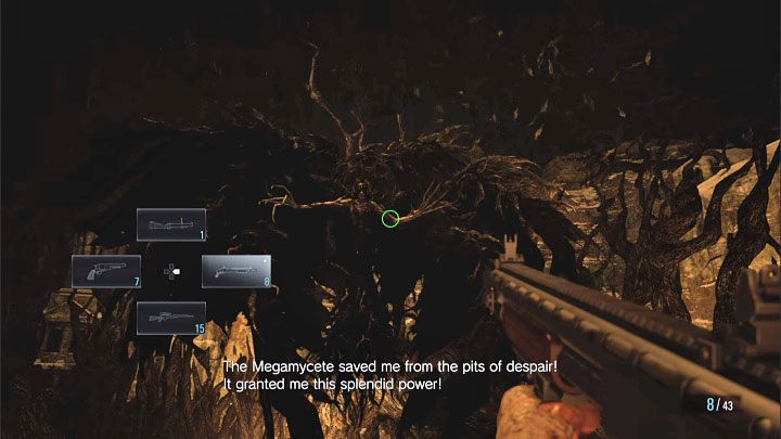 Miranda's next form is that of an angel, in which she is able to levitate and fly a short distance above the arena - Resident Evil Village: Miranda, the final boss - how to beat? - Resident Evil Village Guide