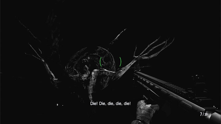 After you weaken the various forms of Miranda described above, you will be forced to fight in almost complete darkness - Resident Evil Village: Miranda, the final boss - how to beat? - Resident Evil Village Guide