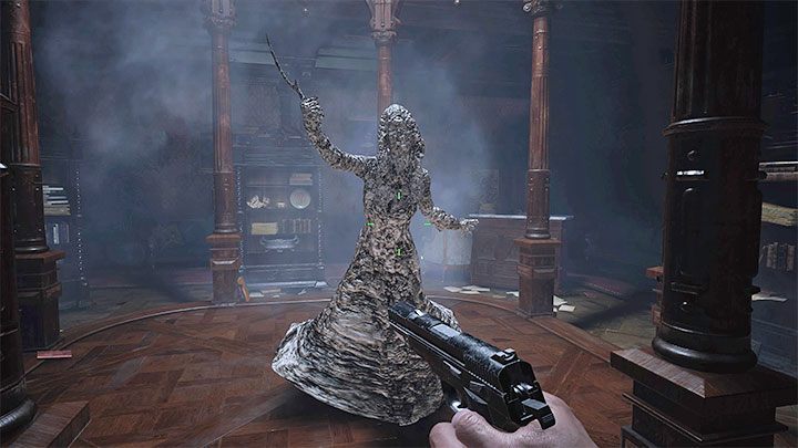 You can find ammunition in the library - a shotgun will work best in defeating this daughter - Resident Evil Village: 3 vampire daughter - boss, how to defeat? - Bosses - Resident Evil Village Guide