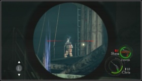 Go up the ladder and go down on the other side - Ship Deck - Walkthrough - Resident Evil 5 - Game Guide and Walkthrough
