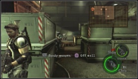 When the last opponent dies, go to a place marked on the map- open hatch - Ship Deck - Walkthrough - Resident Evil 5 - Game Guide and Walkthrough