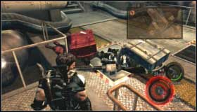 Go through the door and start fighting Wesker - Bridge Deck - Walkthrough - Resident Evil 5 - Game Guide and Walkthrough