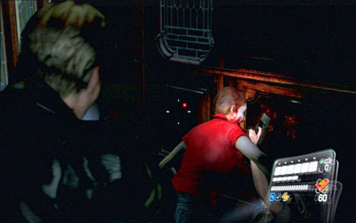 Free yourself by rotating the analog as fast as possible and then shoot the beast in the head to save Helena - Chapter 1 - The Campus | Leons campaign - Leons campaign - Resident Evil 6 Game Guide