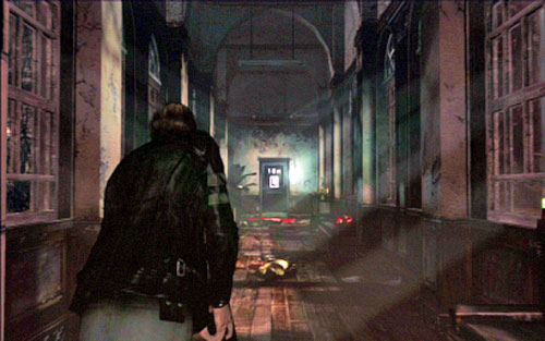 At the end of the short hallway youll find another passage, but it is locked - Chapter 1 - The Campus | Leons campaign - Leons campaign - Resident Evil 6 Game Guide