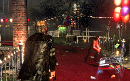 Now you have to return to the closed gate in the garden, killing opponents on your way - Chapter 1 - The Campus | Leons campaign - Leons campaign - Resident Evil 6 Game Guide