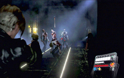 A further way is safe, until you reach a place with damaged transformer - Chapter 1 - The Subway Tunnels | Leons campaign - Leons campaign - Resident Evil 6 Game Guide