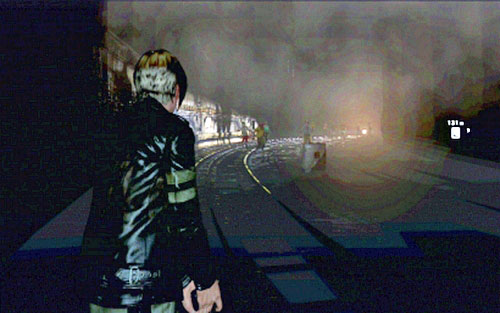 Go through the wider tunnel in the indicated direction, until you encounter a large group of enemies - Chapter 1 - The Subway Tunnels | Leons campaign - Leons campaign - Resident Evil 6 Game Guide