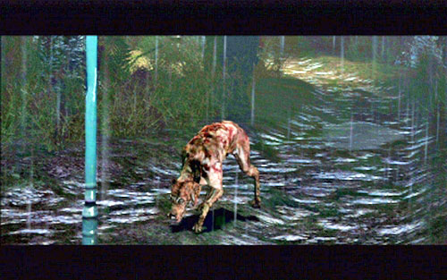 A zombie-dog will pop up from behind the door - Chapter 2 - The Cemetery | Leons campaign - Leons campaign - Resident Evil 6 Game Guide
