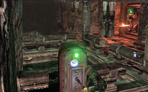 A flamethrower run by nearby crank might be very useful during this fight - Chapter 3 - The Catacombs | Leons campaign - Leons campaign - Resident Evil 6 Game Guide