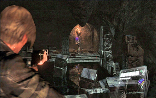 On the other side of the gate youll be separated with your companion - Chapter 3 - The Catacombs | Leons campaign - Leons campaign - Resident Evil 6 Game Guide