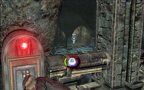 Do the similar action, using the crank on the other side - Chapter 3 - The Catacombs | Leons campaign - Leons campaign - Resident Evil 6 Game Guide