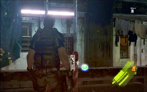 Kill then quickly and climb up the ladder on the left - Chapter 1 - The Shootout on The Rooftop | Chriss campaign - Chriss campaign - Resident Evil 6 Game Guide