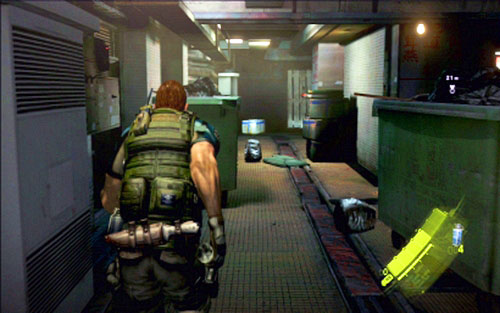 When it is done, return to the stairs and move to the upper floor - Chapter 1 - Rescue the Hostages | Chriss campaign - Chriss campaign - Resident Evil 6 Game Guide