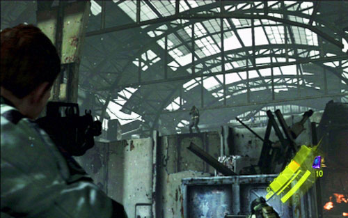 Move to the other side and cover a soldier who plants explosives - Chapter 2 - Assault on The City | Chriss campaign - Chriss campaign - Resident Evil 6 Game Guide