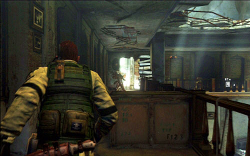 In this room youll encounter a new type of enemies - Chapter 2 - Abandoned Mansion | Chriss campaign - Chriss campaign - Resident Evil 6 Game Guide