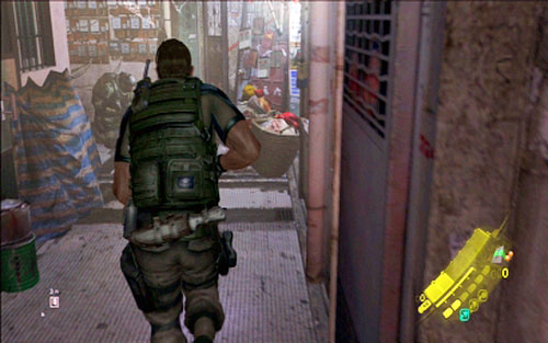 While going ahead youll reach the place, where disappearing snake will appear again - Chapter 3 - Chasing the Snake | Chriss campaign - Chriss campaign - Resident Evil 6 Game Guide