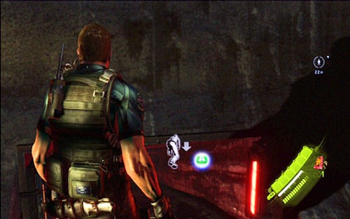 After getting to the other side go down the narrow shaft on the right and then pull the lever to restore power - Chapter 5 - The Warehouse | Chriss campaign - Chriss campaign - Resident Evil 6 Game Guide