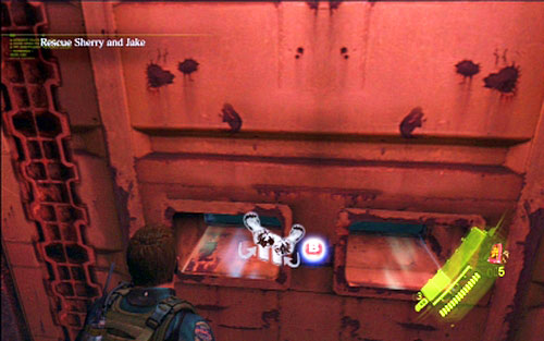 When the countdown is over, once again fool you enemies and then together with your partner open the gate - Chapter 5 - The Hole in The Ground | Chriss campaign - Chriss campaign - Resident Evil 6 Game Guide