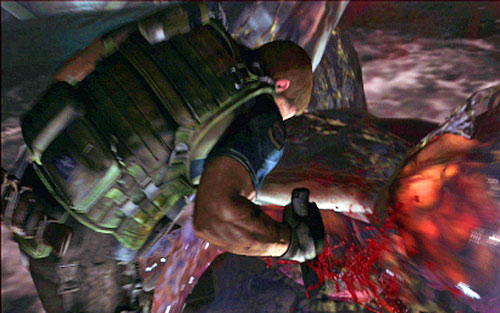 When you finally inflict the third blow, a short animation begins - Chapter 5 - The Final Battle | Chriss campaign - Chriss campaign - Resident Evil 6 Game Guide