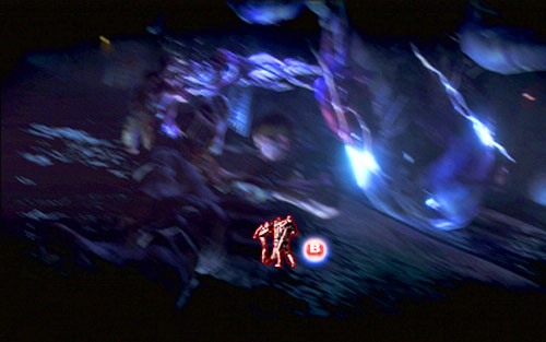 After its end crawl as Chris to the enemy, press B and quickly swing the analog - Chapter 5 - The Final Battle | Chriss campaign - Chriss campaign - Resident Evil 6 Game Guide