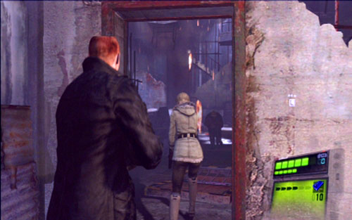 On your way there youll be attacked by a group of enemies, but it is enough to shoot a barrel on the left and all enemies will die - Chapter 1 - Encountering Ustanak | Jakes campaign - Jakes campaign - Resident Evil 6 Game Guide