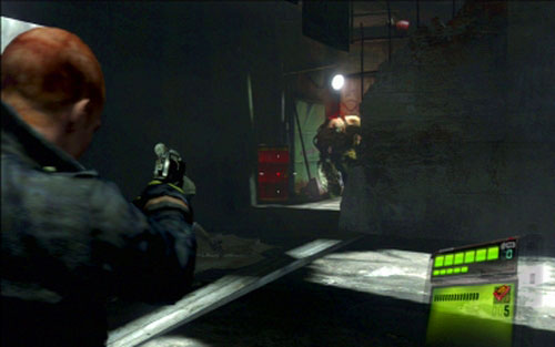 A fight with him is not easy but if you follow below instruction, you should manage to deal with him - Chapter 1 - Encountering Ustanak | Jakes campaign - Jakes campaign - Resident Evil 6 Game Guide