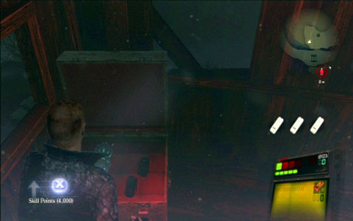 Pick up the data fragment and skill points hidden on the crate inside small shed - Chapter 2 - Data Fragments | Jakes campaign - Jakes campaign - Resident Evil 6 Game Guide