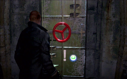 At the end of the tunnel youll find a handwheel - Chapter 2 - The Frozen Cavern | Jakes campaign - Jakes campaign - Resident Evil 6 Game Guide