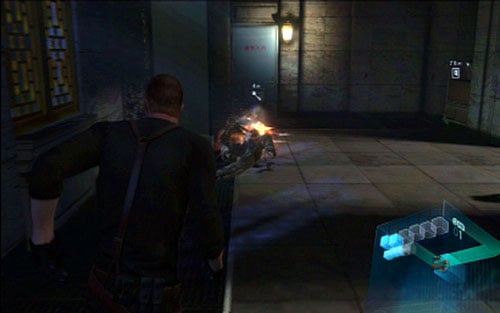 One of the enemies is a new type of mutants, looking like a lizard - Chapter 3 - Chinese Mansion | Jakes campaign - Jakes campaign - Resident Evil 6 Game Guide