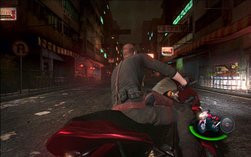 When the girl lands on the helicopter, youll have to press RT in the given moment and in a moment of hitting a cistern or a helicopter, quickly press A - Chapter 4 - Escape On The Motorbike | Jakes campaign - Jakes campaign - Resident Evil 6 Game Guide