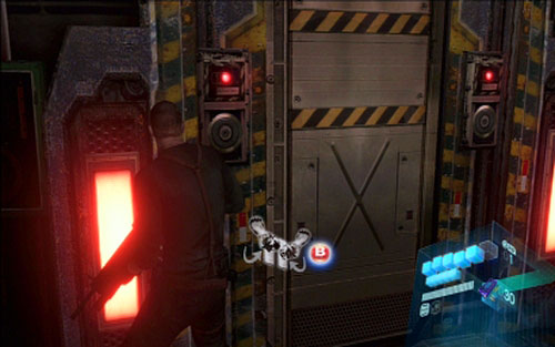 First, pull the nearby lever and then open the door in front of you - Chapter 5 - Charging Up The Battery | Jakes campaign - Jakes campaign - Resident Evil 6 Game Guide