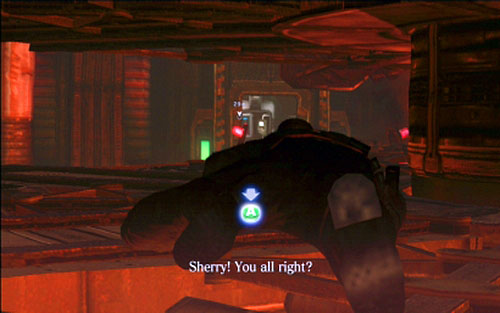 A longer animation begins, during which you should quickly swing the analog and press A - Chapter 5 - Charging Up The Battery | Jakes campaign - Jakes campaign - Resident Evil 6 Game Guide